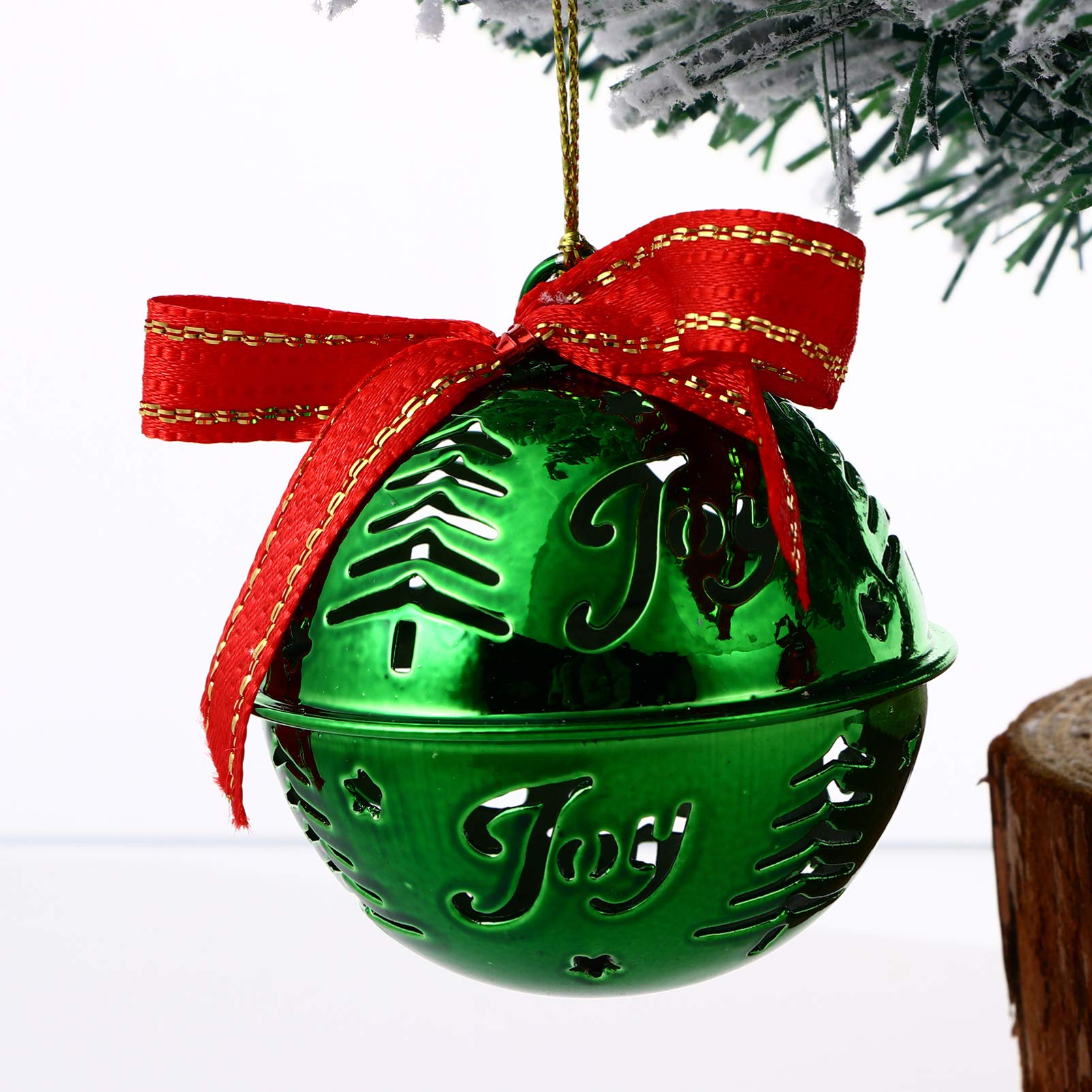 Cabilock 12pezzi Campane Di Natale Da Appendere Forma Di Campanella Ornamento Natalizio Da Appendere All Albero Di Natale Decorazione Da Per Casa