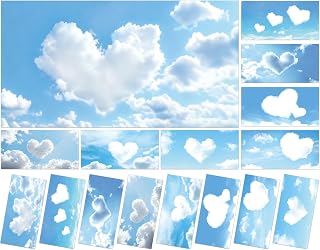 8 Pcs Fluorescent Light Covers with 80 Magnets Decorative for Classroom Ceiling Light 4 x 2 Feet Magnetic Lights Covers Filter Easy Install for Office Hospitals & Home Drop Ceiling Supplies (LOVE)
