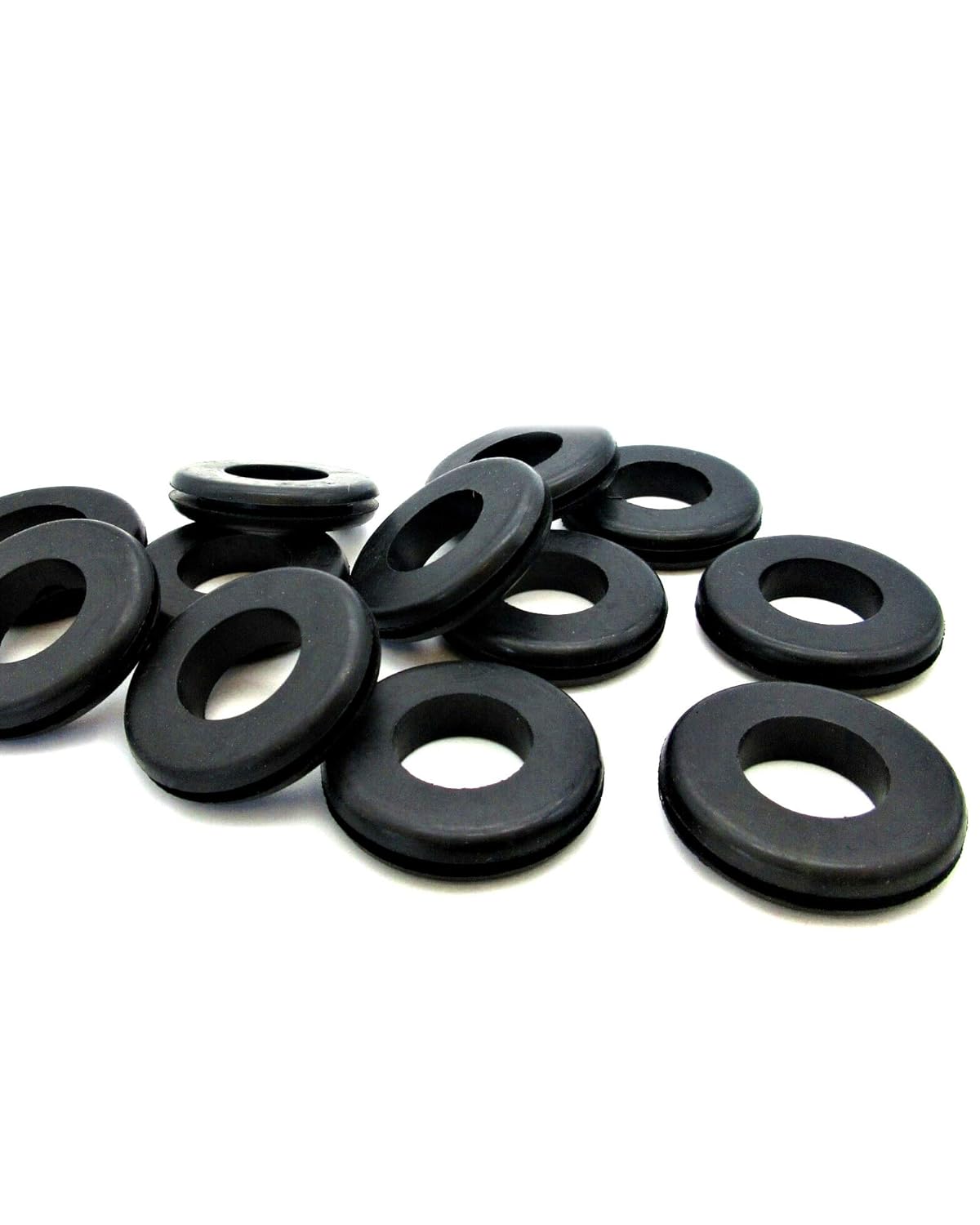 Rubber Grommets for 1 1/8" Panel Hole 3/4” ID x 1 1/2" OD