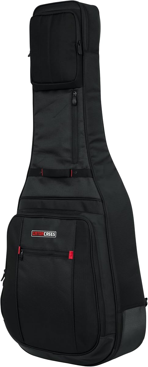Cases Pro-Go Series Ultimate Guitar Gig Bag, Fits Acoustic Guitars (G-PG ACOUSTIC)
