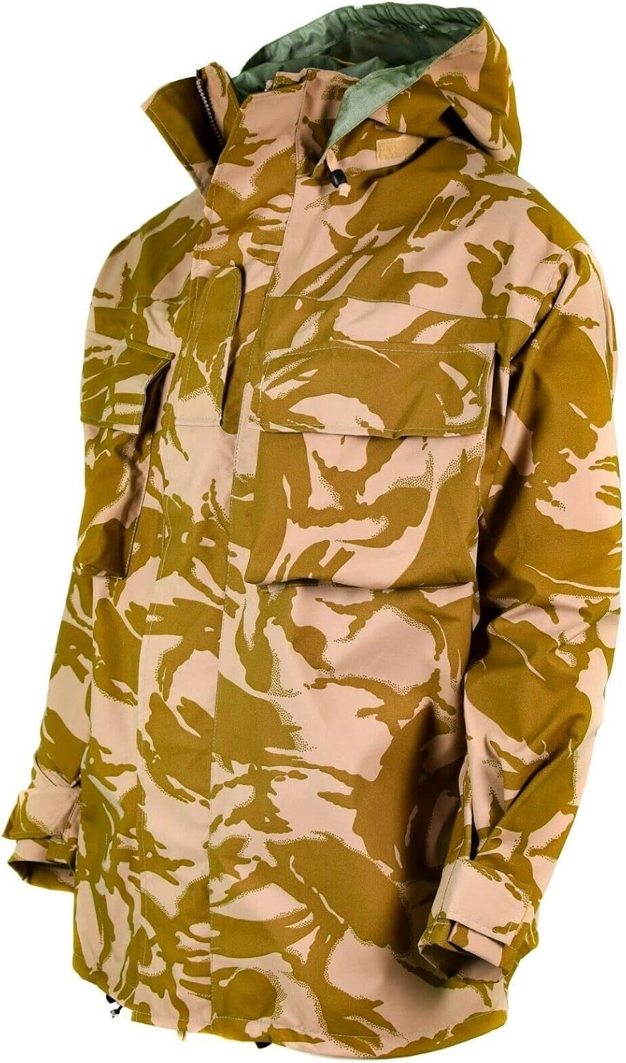 Miniatura 2 de British Army - Chaqueta militar para hombre, diseño de camuflaje del desierto, impermeable, transpirable y táctica