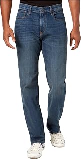 Tommy Hilfiger Mens Denim Regular Straight Leg Jeans