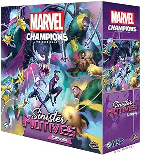 Marvel Champions The Card Game Sinister Motives CAMPAIGN EXPANSION - Cooperative Strategy Game for Kids and Adults, Ages 14+, 1-4 Players, 45-90 Minute Playtime, Made by Fantasy Flight Games