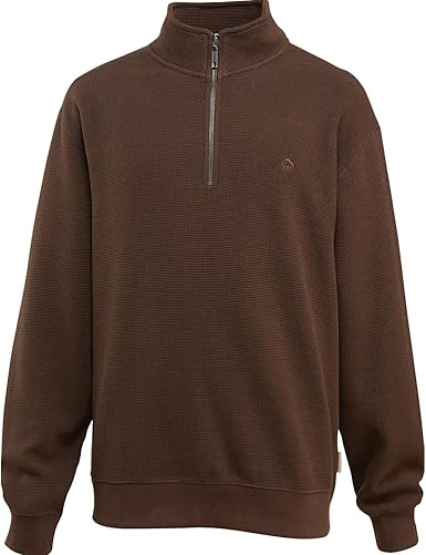 Brown quarter zip sweatshirt Clearance