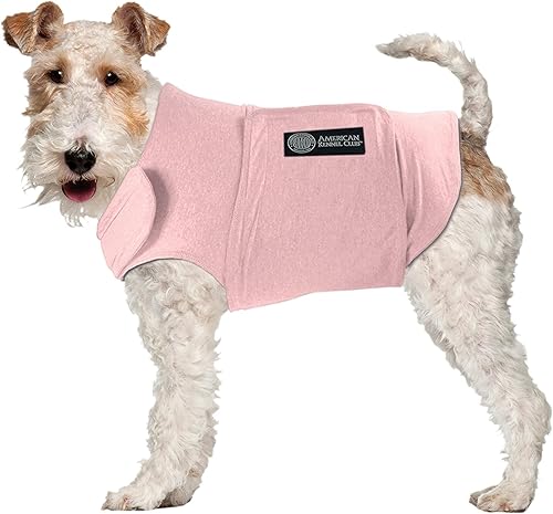 Miniatura 4 de Chamarra American Kennel Club anti ansiedad y anti estrés para perros, S, Azul