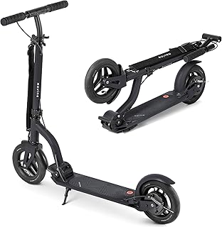 Movino Roller Scooter Klappbar – Cityroller - Klapproller für Jugendliche und Erwachsene, Große Luftbereifung, Rutschfestes Trittbrett, Höhenverstellbarer Lenker – Air