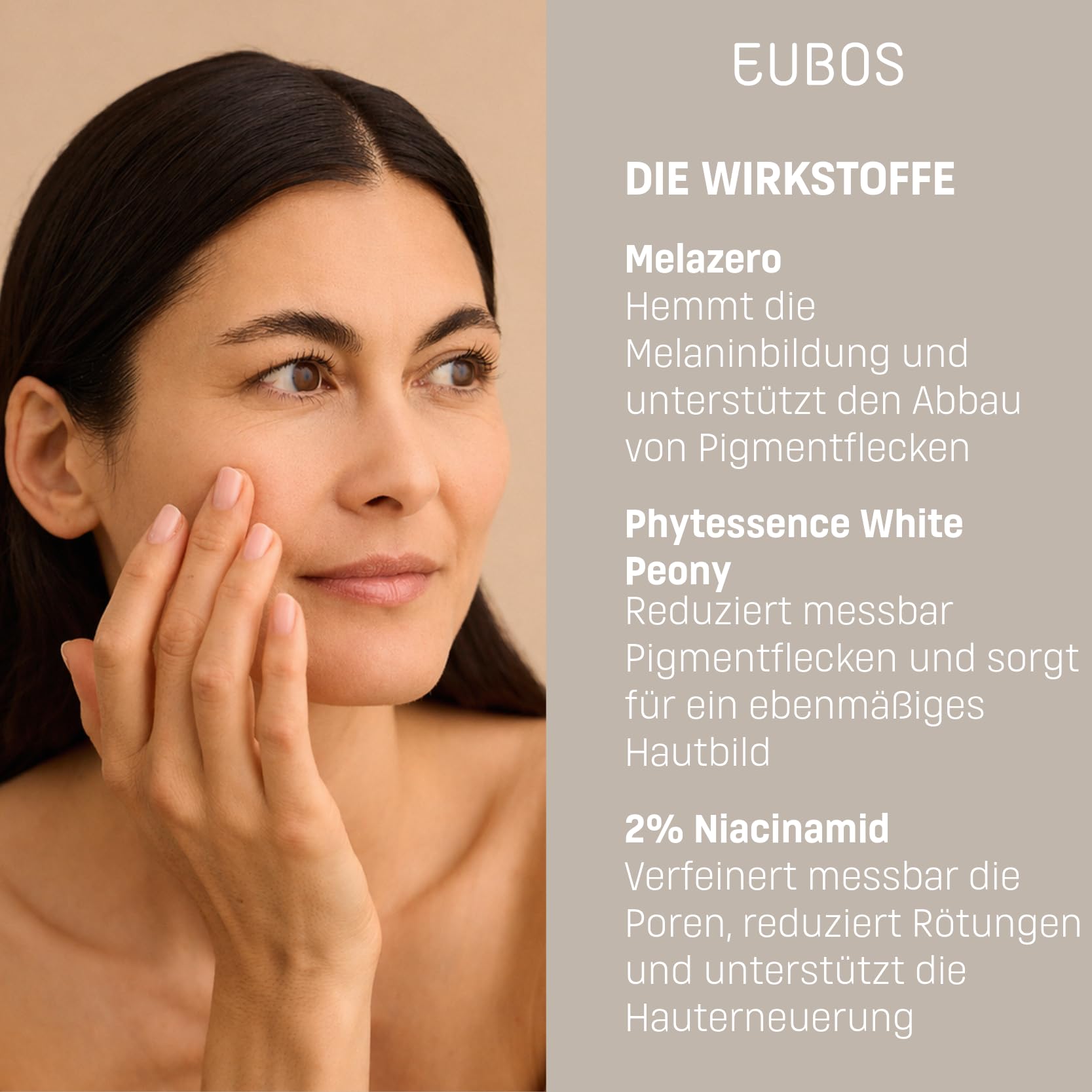 EUBOS ANTI AGE PIGMENT CONTROL Serum 30ml | Gegen Pigmentflecken für einen ebenmäßigen Teint, Mit Melazero, Niacinamid & Vitamin C, Vegan, Ohne Mikroplastik