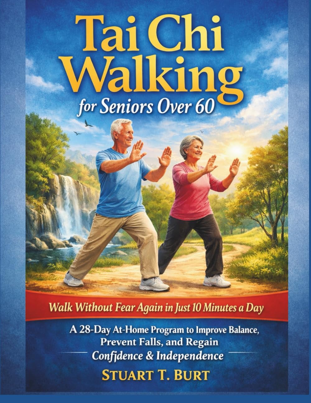 Tai Chi Walking for Seniors Over 60: Walk Without Fear Again in Just 10 Minutes a Day — A 28-Day AtHome Program to Improve Balance, Prevent Falls, and Regain Confidence & Independence