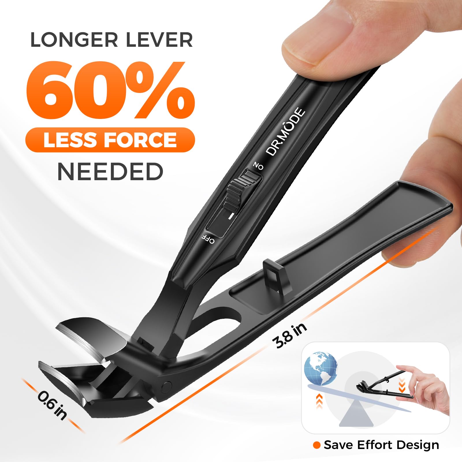 DRMODE Toenail Clippers - Senior Nail Trimmer -4 DRMODE Toenail Clippers - Senior Nail Trimmer -4