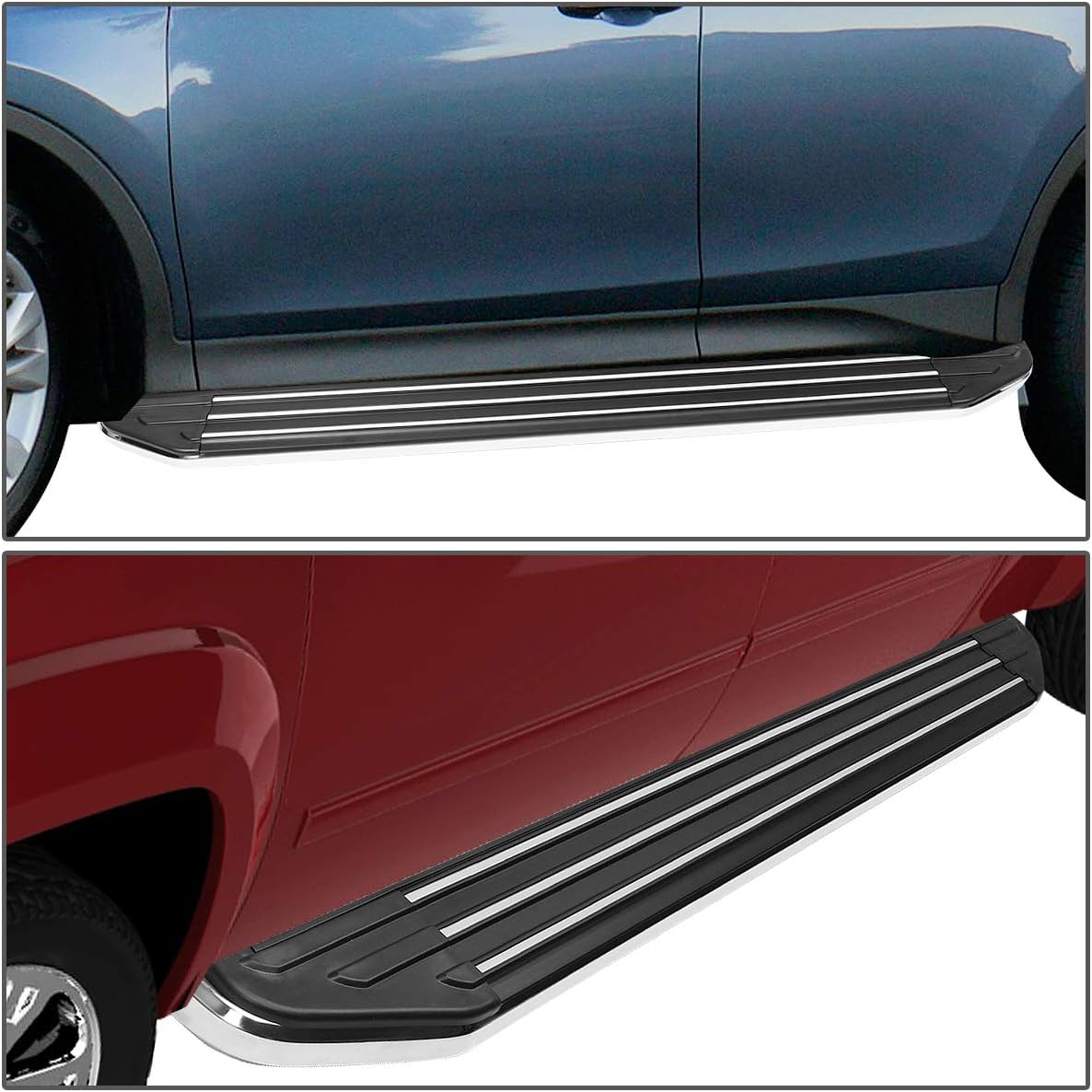 DNA Motoring RNB-801 Side Step Nerf Bar Running Board