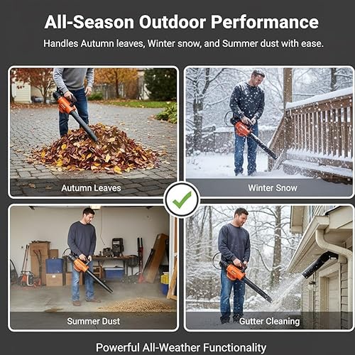 Miniatura 4 de Soplador de hojas de aire, potenciador de flujo de aire para soplador, extensión de boquilla turbo aumenta la velocidad y la potencia para limpieza