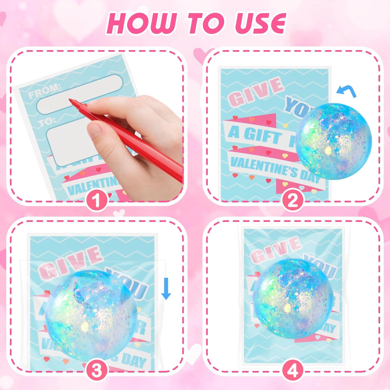 28 Pack Stress Balls for Kids, Fidget Stress Balls Relief Toys Squeeze Balls, School Prize Gift Exchange Squeeze Relief Balls Fidget Stretchy Toys for Boys Girl Party Favors Supplies