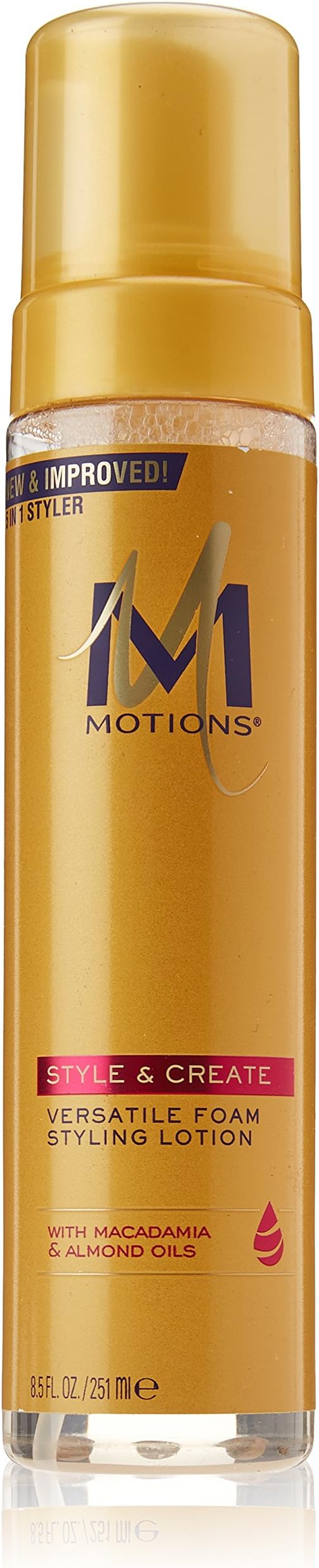 Motions Style and Create Versatile Foam Styling Lotion, 8.5 Ounce