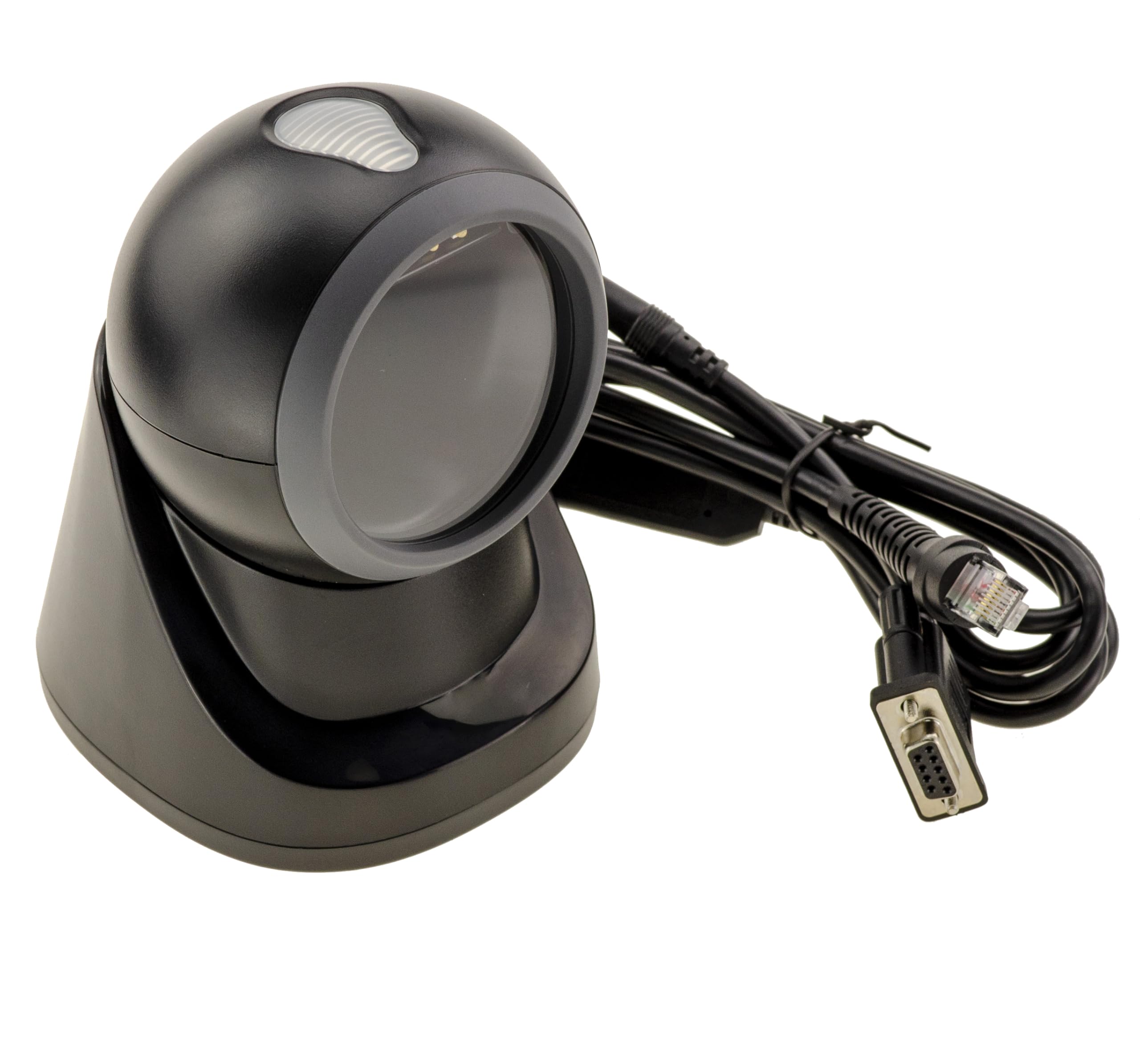 KALEA-INFORMATIQUE Tisch-Scanner für EAN-Barcodes und 2D-Codes wie QR-Codes. Serielle COM-RS232-Schnittstelle, 32-Bit-ARM-Architektur
