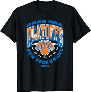 NBA Official New York Knicks Exclusive 2025 Playoffs T-Shirt