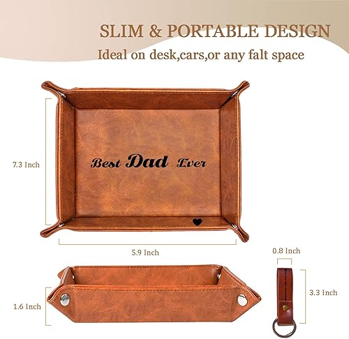 Miniatura 3 de NISCHA Regalos para papá de hija, hijo, niños, regalos para el mejor papá de la historia, regalos de cumpleaños únicos para papá que no quiere nada,