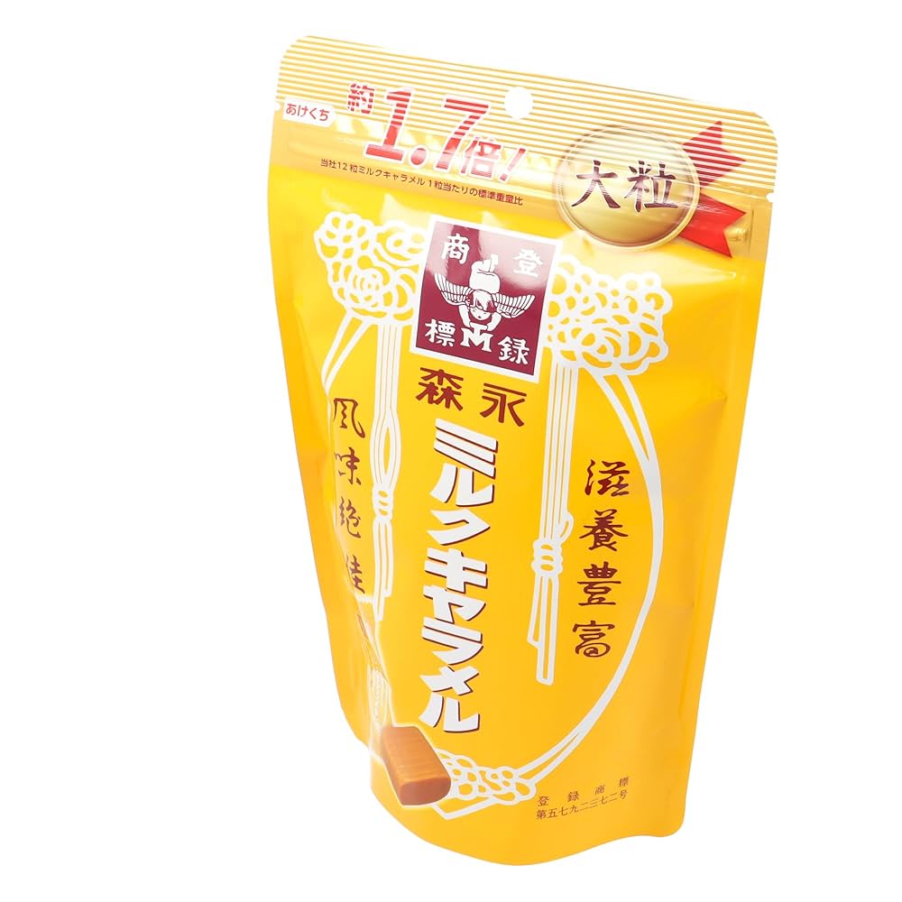 ﾐﾙｸｷｬﾗﾒﾙ Amazon | 森永製菓 ミルクキャラメル大粒 132g×6袋 | morinaga