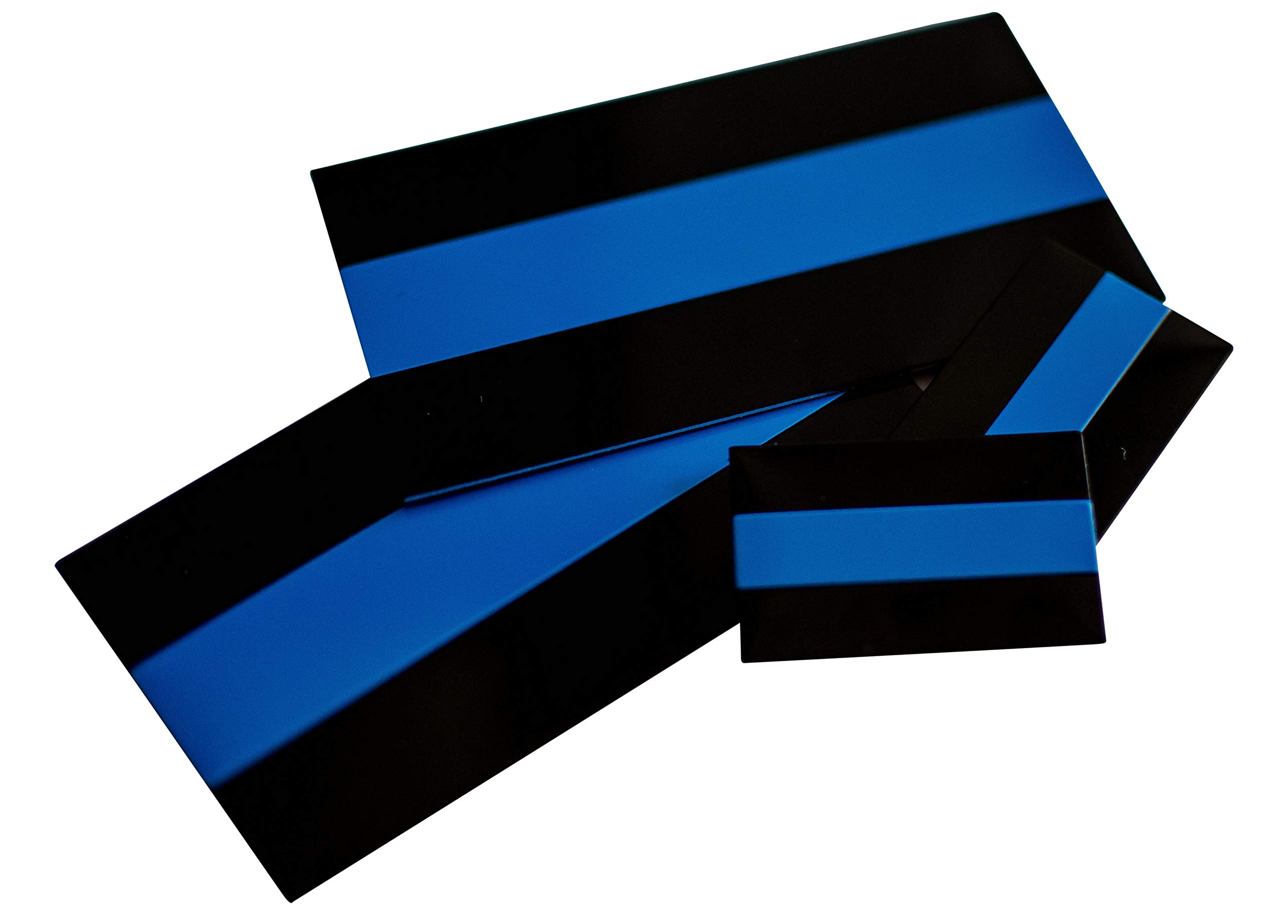 THIN BLUE LINE Made In USA POLICE OFFICER 3M VINYL - Foto 7