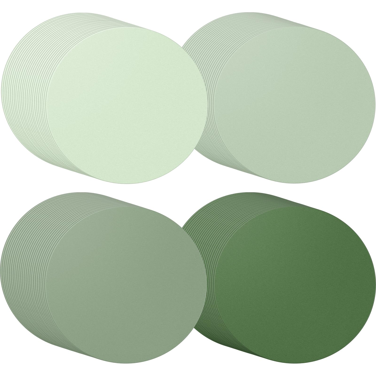 100 manteles individuales desechables de papel para mesa de comedor, vacaciones, bodas, banquetes, fiestas, decoración (rosa, 14 x 10 pulgadas) (verde, 13 pulgadas)