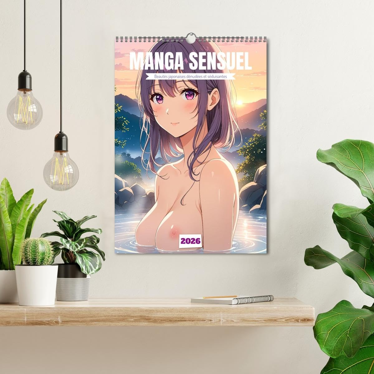 MANGA SENSUEL - Beautés japonaises dénudées et séduisantes (Calendrier mural 2026 DIN A3 vertical), CALVENDO calendrier mensuel: Beautés japonaises ... et passionnés d'anime (CALVENDO Érotisme)