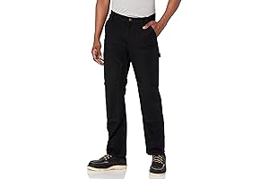 Carhartt Men's Steel Rugged Flex Relaxed Fit Duck Double-Front Utility Work Pants
