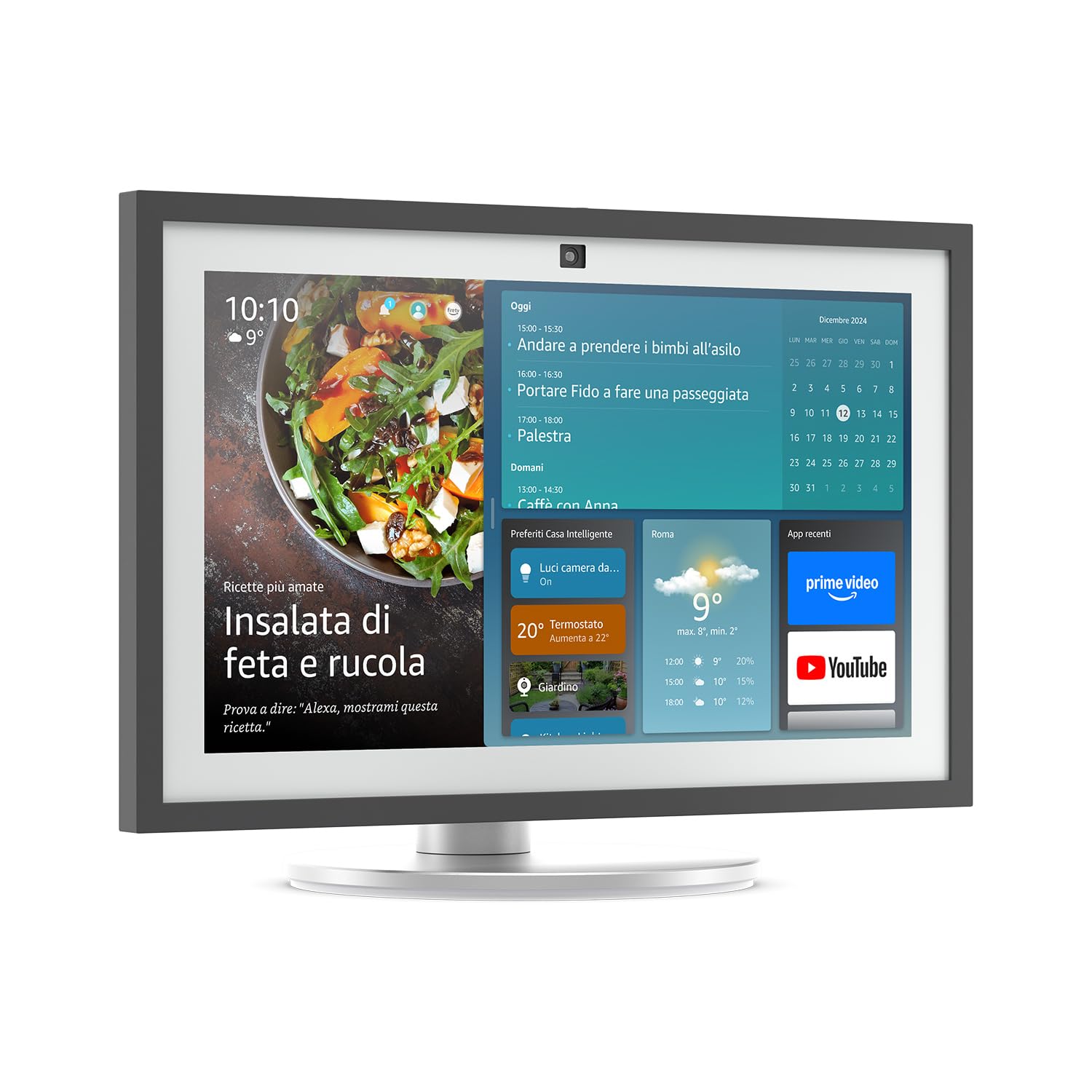 Amazon Echo Show 15 + Supporto premium regolabile