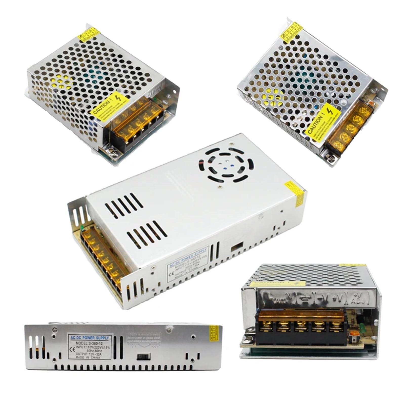 Zasilacz impulsowy, 1 sztuk AC 110 V-220 V do DC 5 V 12 V 24 V 1A 2A 3A 5A 10A 15A 20A 30A 50A przełącznik zasilacz sterownik Adapter LED Strip Light(24V,50A)