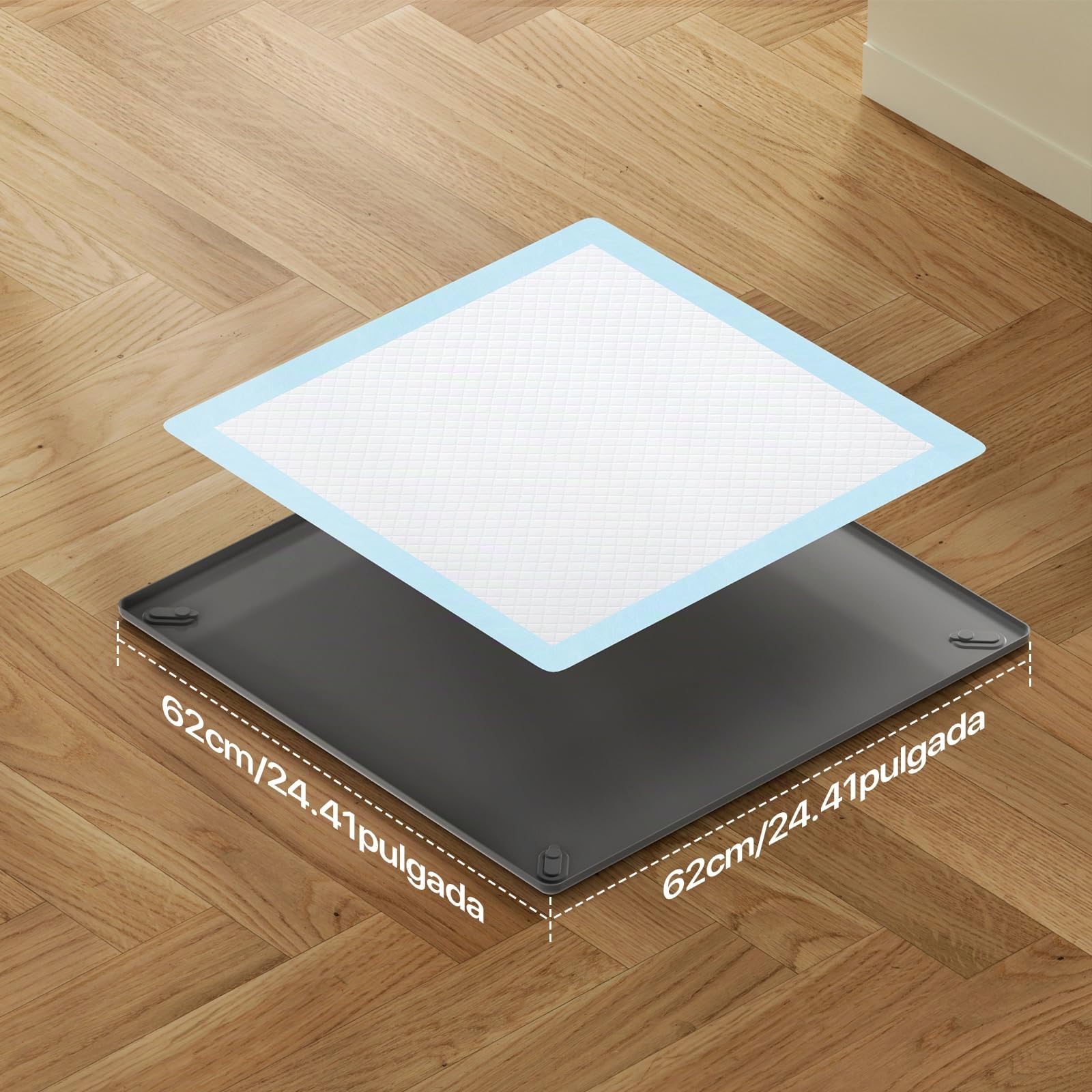 62x62cm Esterilla de Silicona para Mascotas
