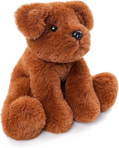 Miniatura 2 de Chocolate Labs Labrador - Animales de peluche, cachorros de peluche, perros perdigueros, juguetes de peluche para niños y niñas, regalos de