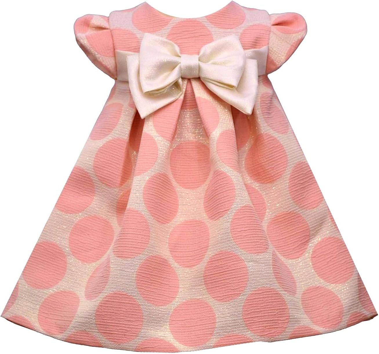 Bonnie Jean Girls 3M4T Bow Front Pleated Trapeze Special