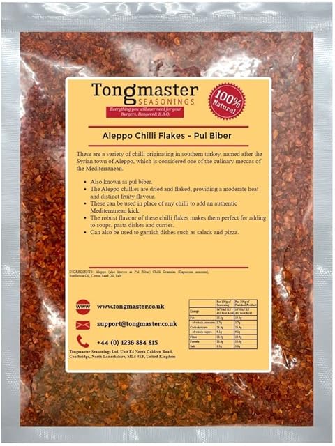 Aleppo Chilli Flakes - Pul Biber - 100g