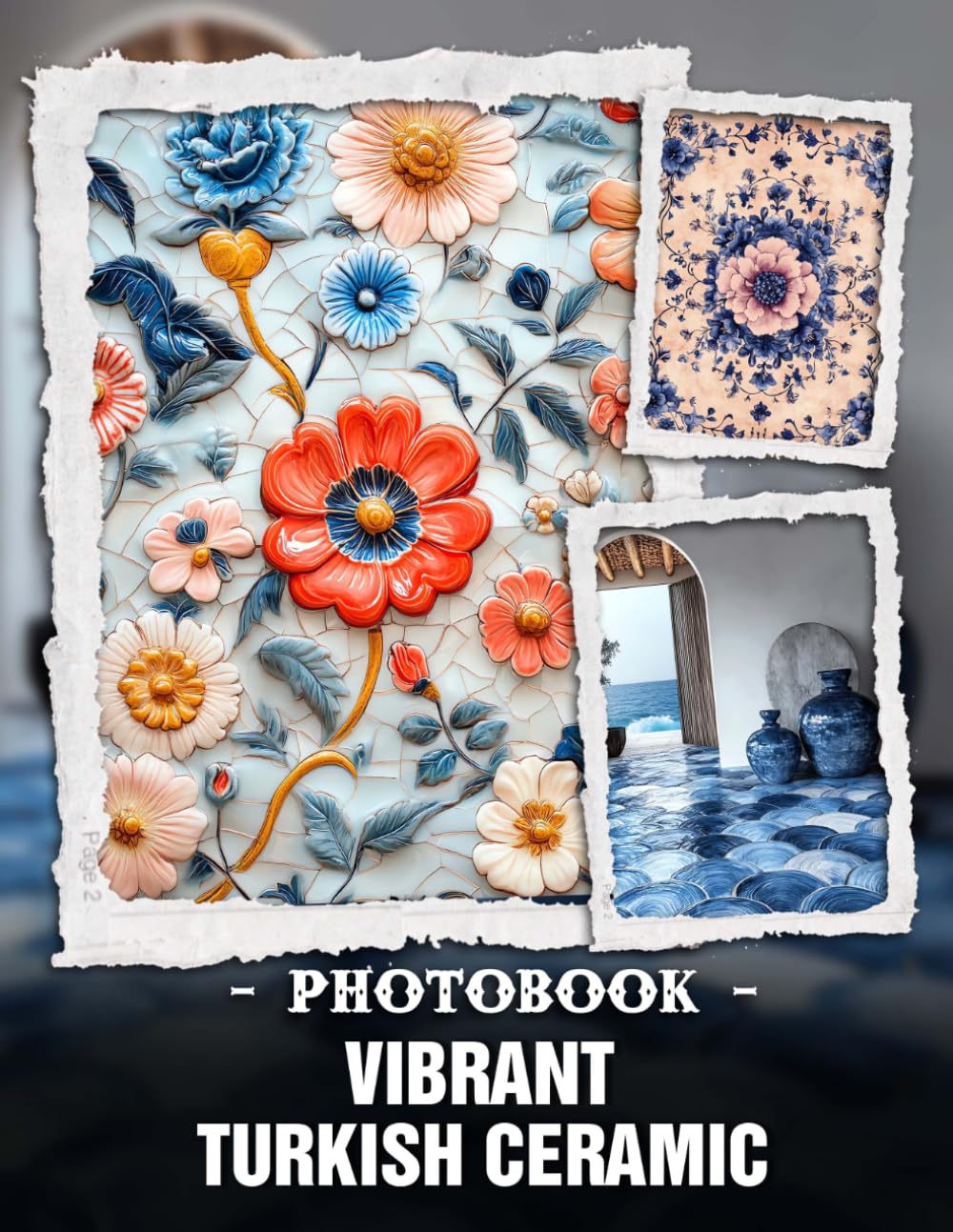 Vibrant Turkish Ceramic Photo Book: Rich Ottoman Culture And Colorful Turkish Pottery Showcased Through Intricate Ceramic Designs For Exotic Home Decor Inspiration