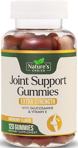 Gomitas de glucosamina extra fuertes con vitamina E ayuda naturalmente al cartílago y la flexibilidad el mejor apoyo masticable para hombres y