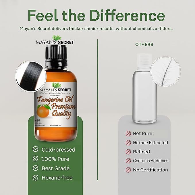 Mayan's Secret Aceite Esencial de Mandarina 4 oz 120ml para Difusor miniatura 5