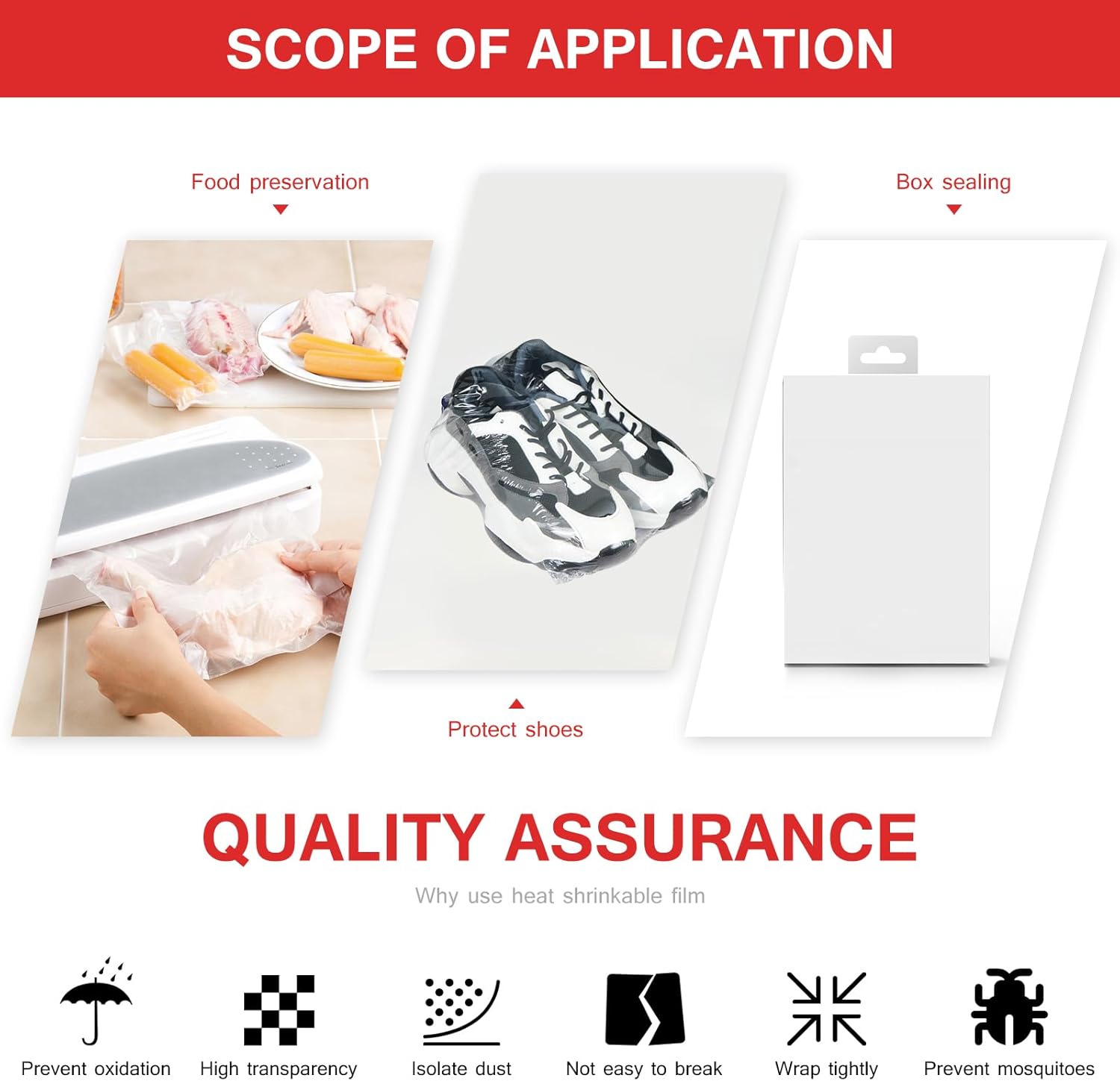 Shrink Heat Wrap Film Seal Bomb Bath Packaging Project Sleeves Laminating Wrappers Odorless Clear Pvc Hand Business - (Color: As Shown)