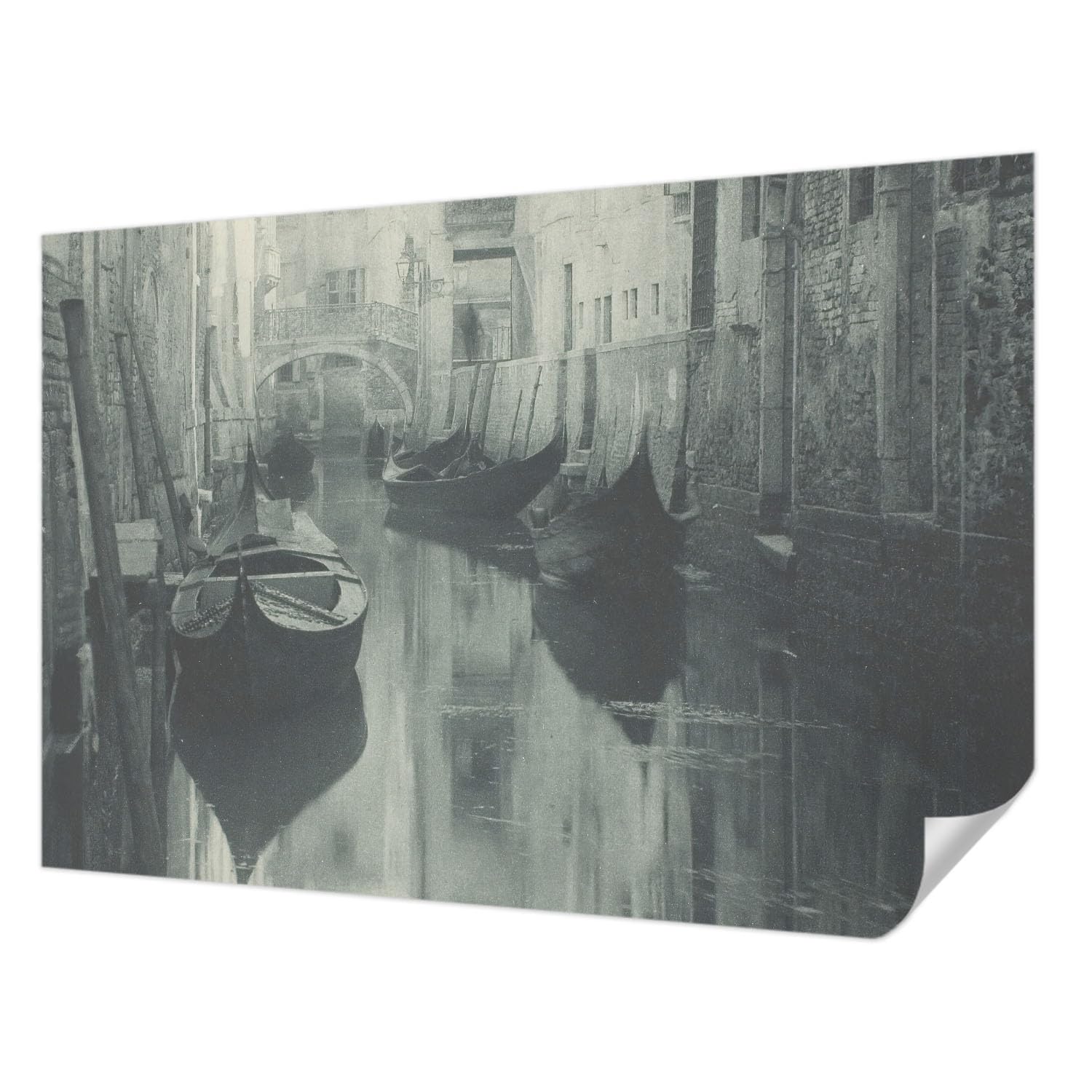 Fotomural autocolante Tulup 152x104 cm para decorar un salon moderno con vistas al canal