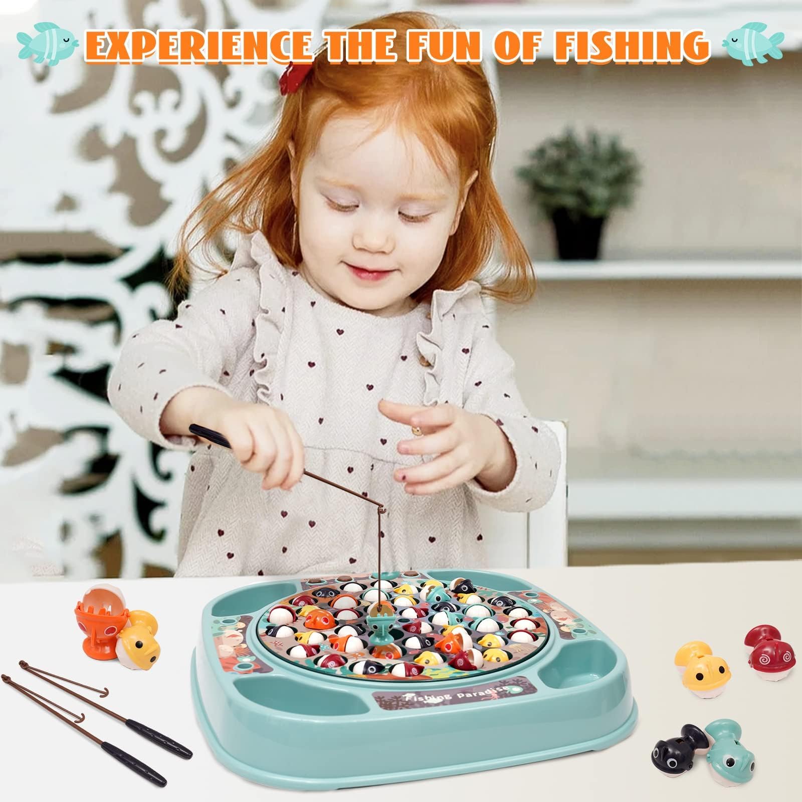 Juguete De Pesca Eléctricos, Juego Pescar Peces Juego Juguete De Pesca Eléctricos, Juego Pescar Peces Juego