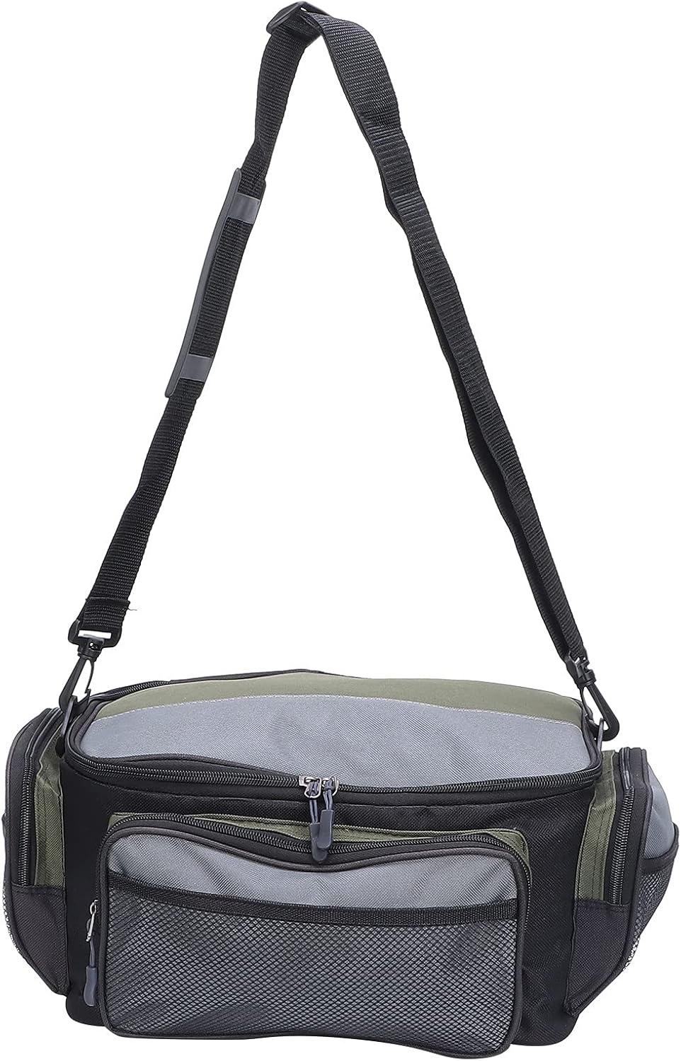 Gavigain Large Capacity Square Fishing Storage Bag Polyester Bait Bag Fishing Accessories