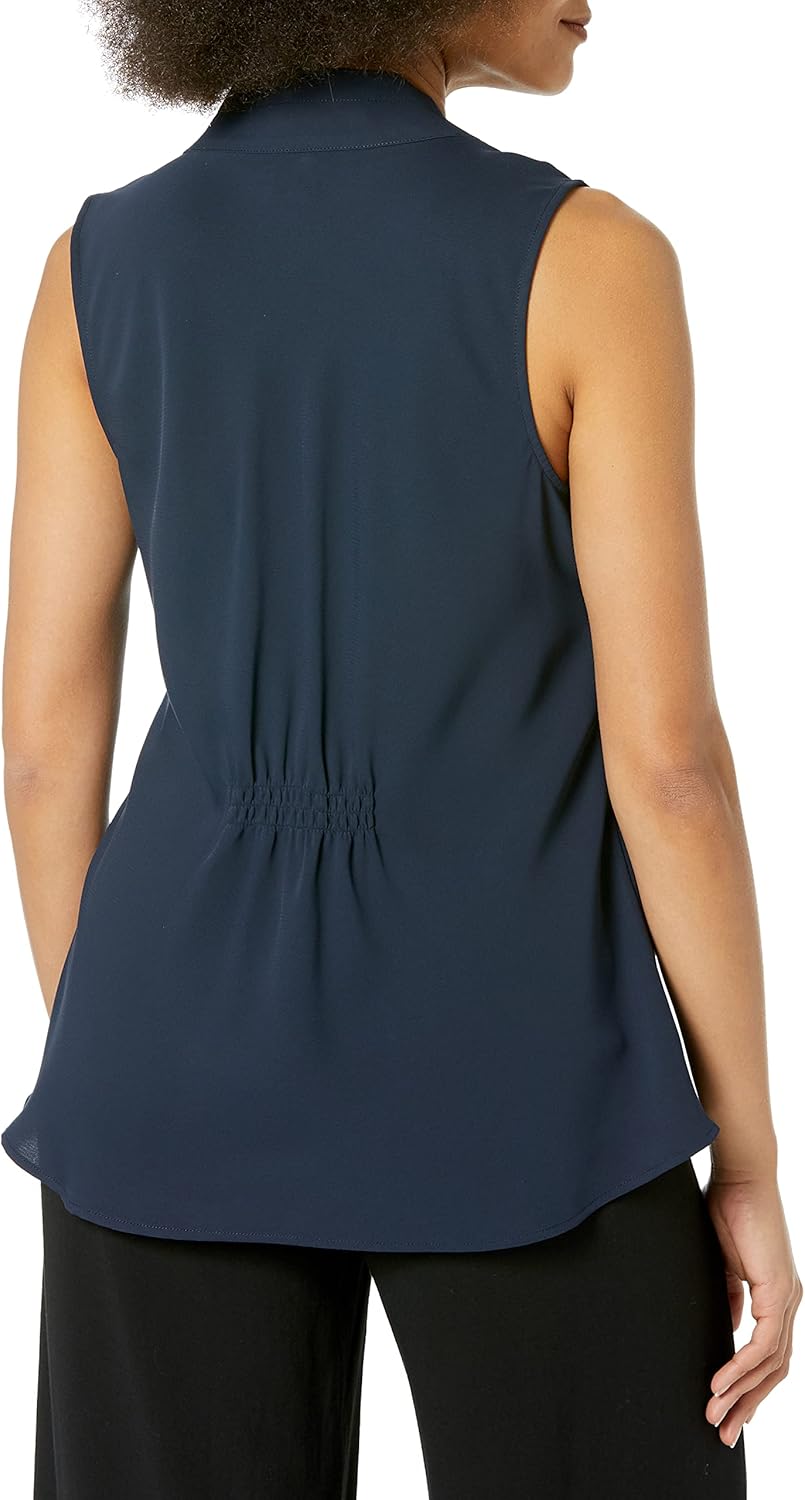 NIC+Zoe Womens Womens Easy Day to Night Sleeveless V Neck Layering Top - Image 4