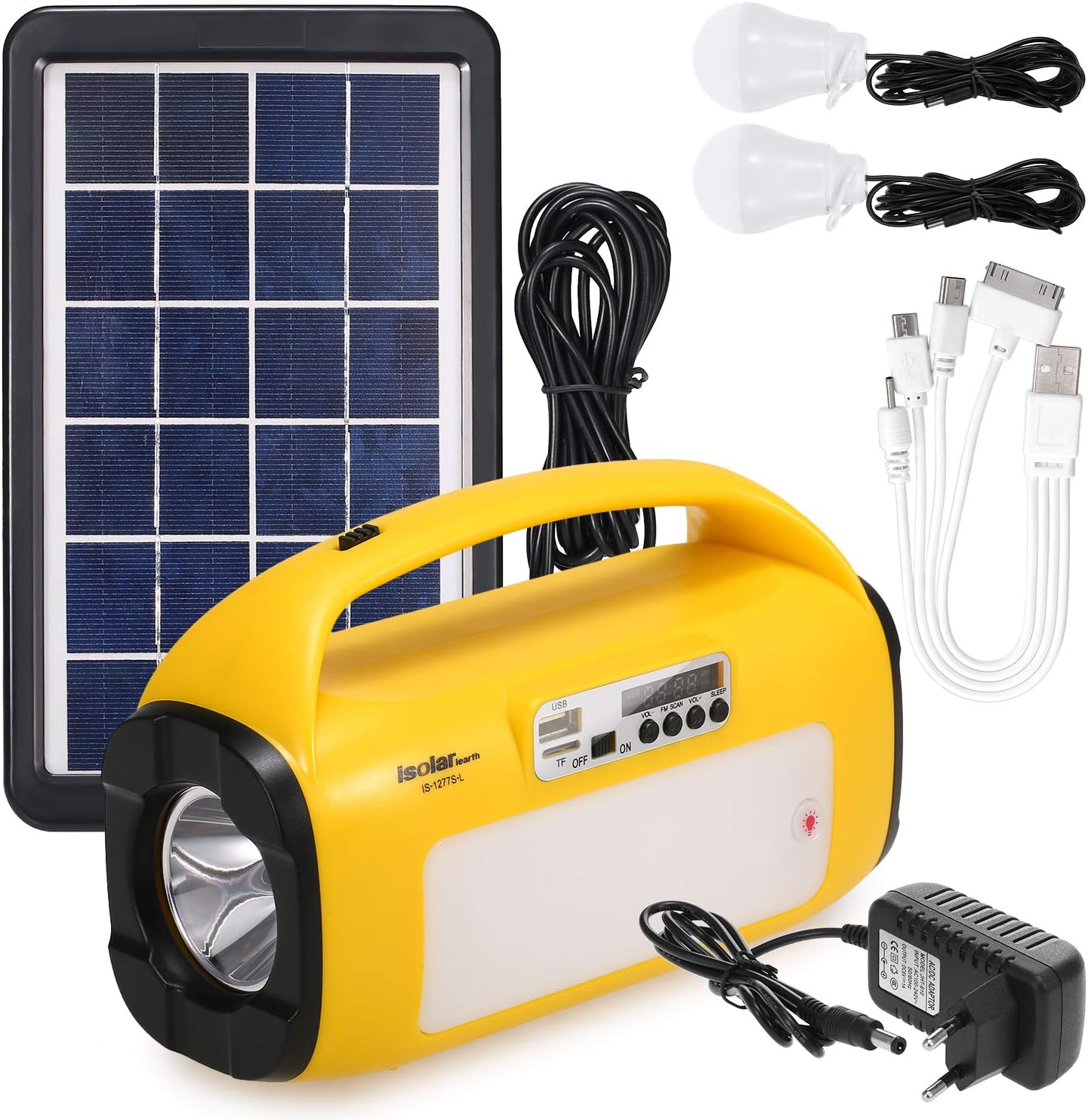 Benkeg Solar Generator Lighting System Portable Solar Power Generator