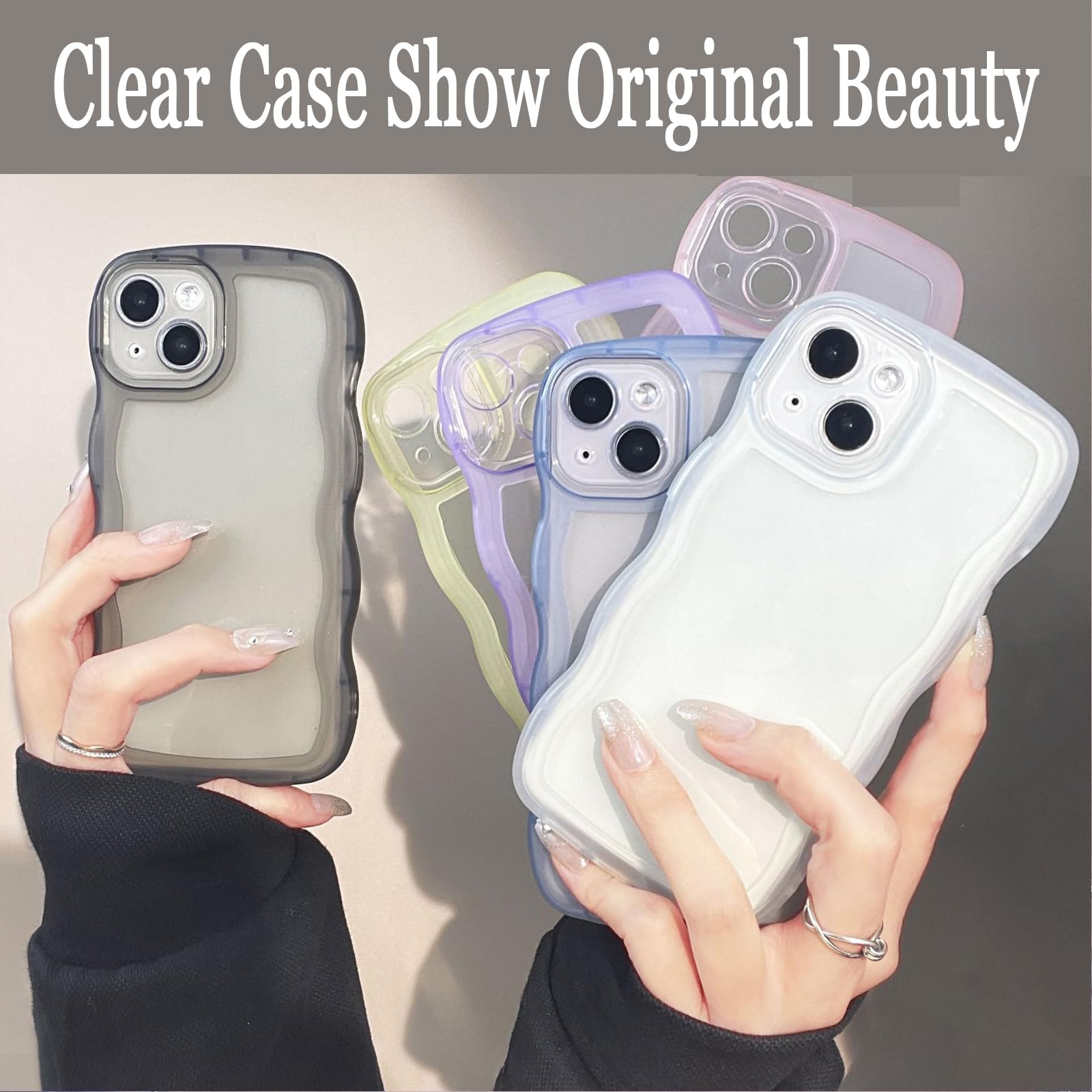 Funda Transparente Para IPhone 16 Con Diseño Floral Y Gato - Silicona TPU Suave Antigolpes, Antihuellas, Funda Protectora Para Niñas Y Niños