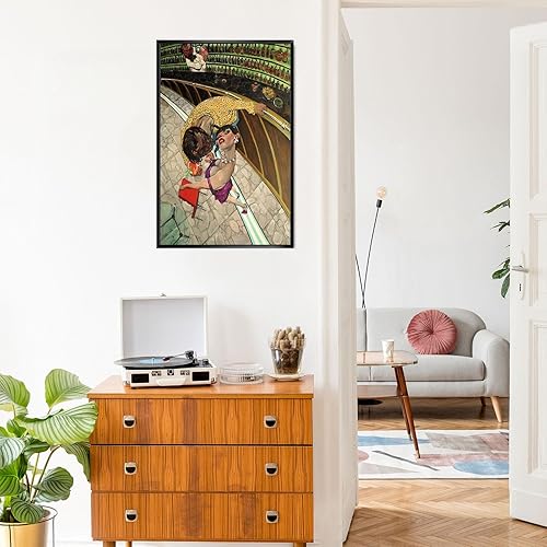 Miniatura 7 de Pósteres de lona de cóctel de camarero de moda, retro, abstracto, bar, baile, arte de pared, alcohol, fiesta, animación, impresiones estéticas,