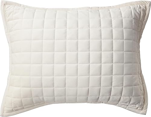 Miniatura 4 de Tribeca Living FLORENCEQUIKISI - Juego de acolchado Florencia, de terciopelo, sólido, tamaño grande)