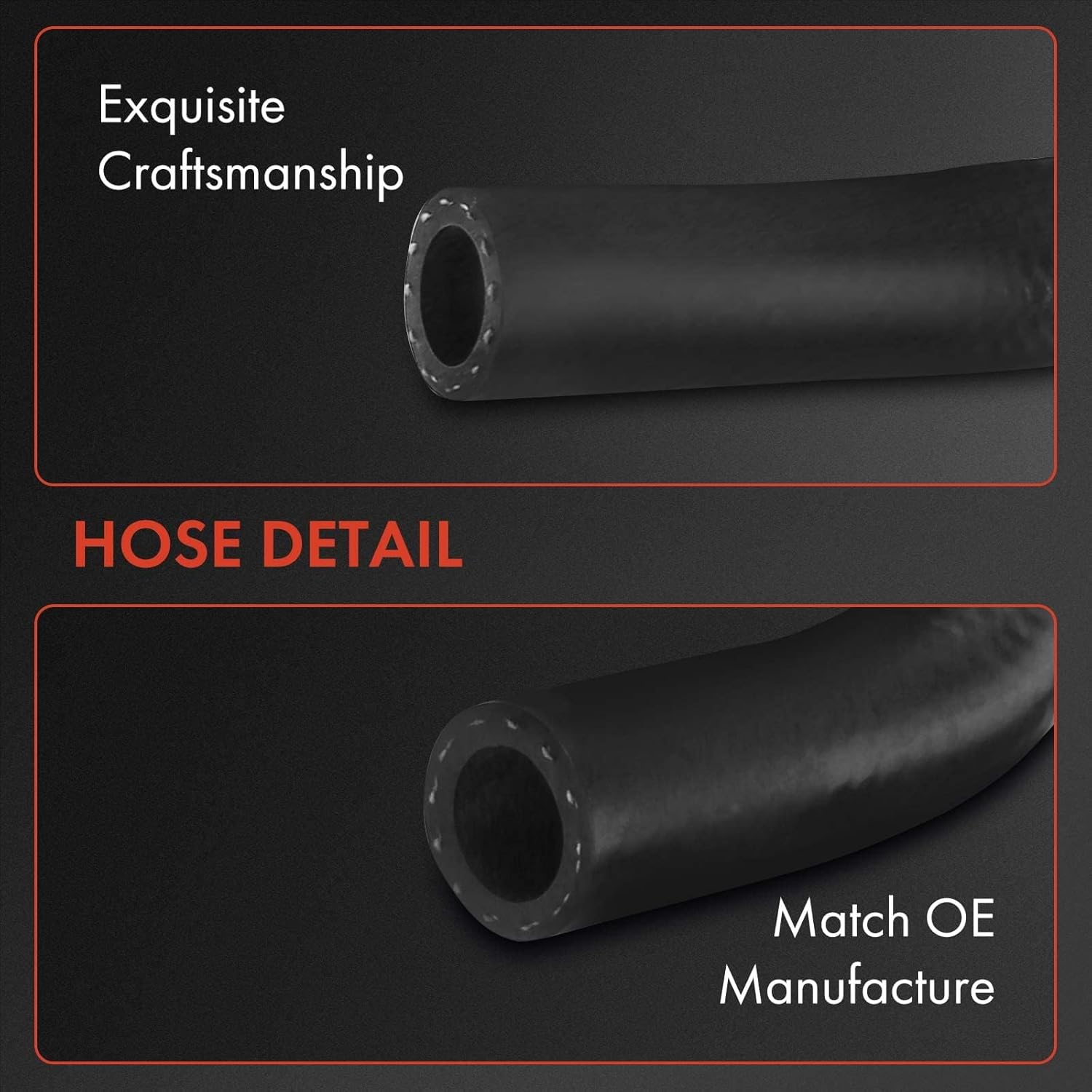A-Premium Power Steering Reservoir Hose line Compatible with Toyota Sequoia 2001 2002 2003 2004 2005 2006 2007, 4.7L, Reservoir To Pump
