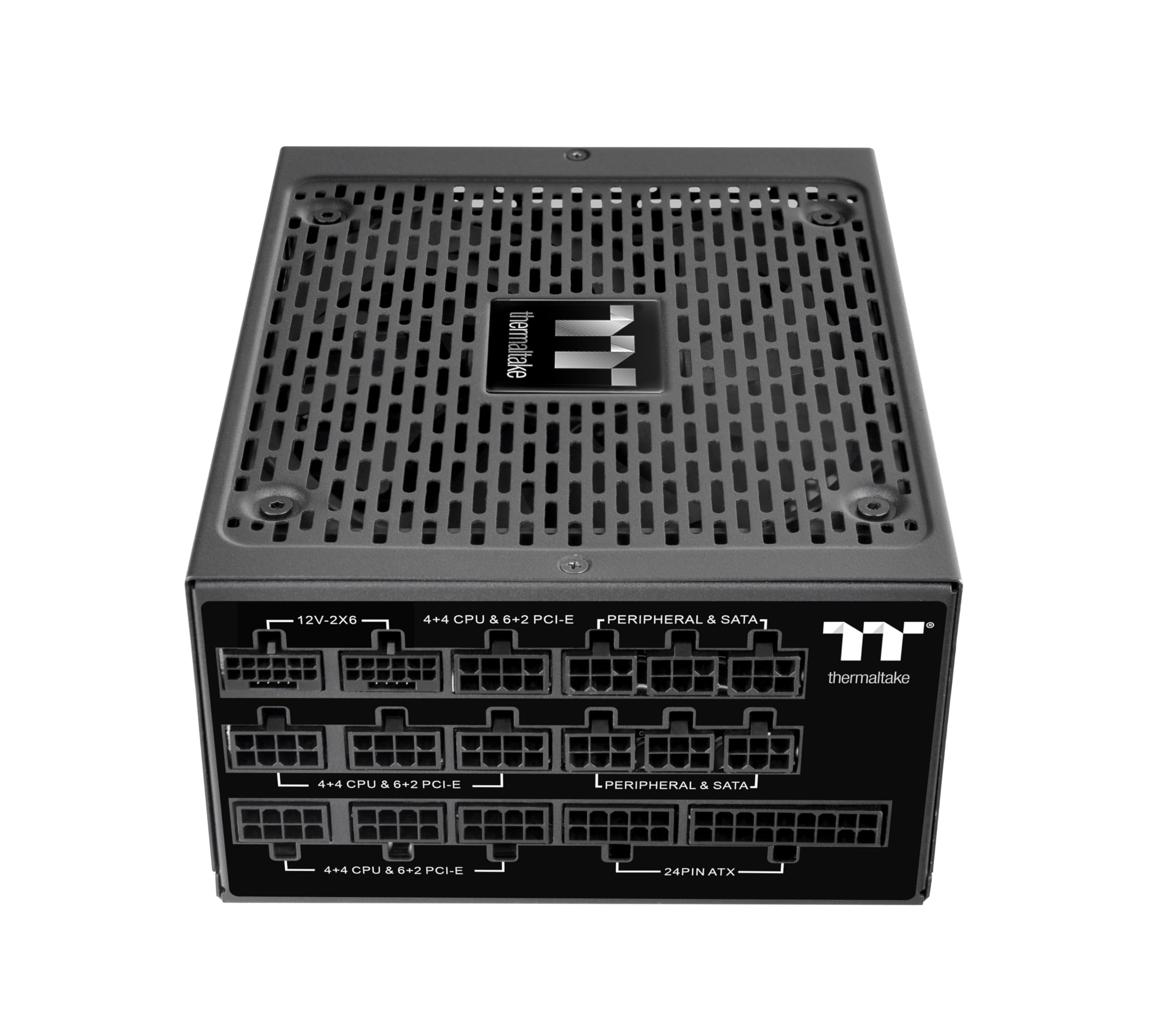 Thermaltake Toughpower TF3 1550W | ATX 3.1 | PCIe Gen 5.1 12V-2x6-Anschluss | Turbo-Lüfter-Funktion | Low Profile Kabel | 80Plus Titanium zertifiziert | extra Jumper | Modular