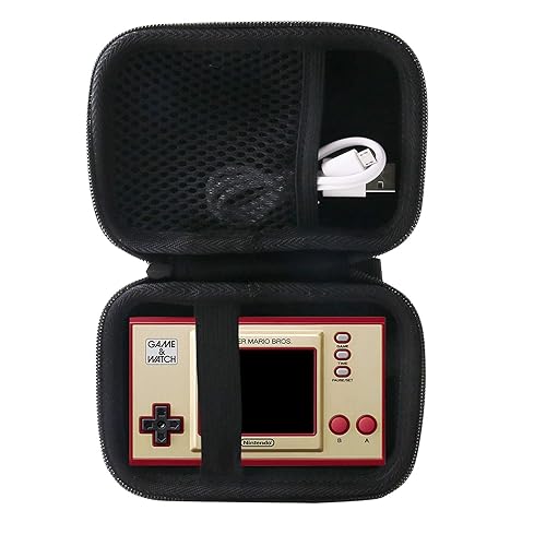 Vista 7 de WERJIA Hard Carrying Case Compatible with Nintendo Game & Watch: The Legend of Zelda And Super Mario Bros