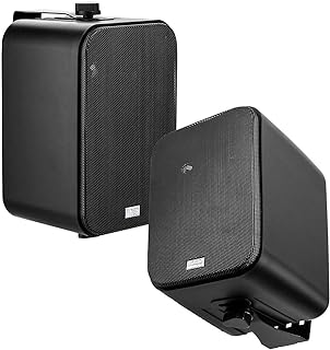 OSD Audio AP450 Black 4-Inch Outdoor 110-Watt Patio Speaker Pair