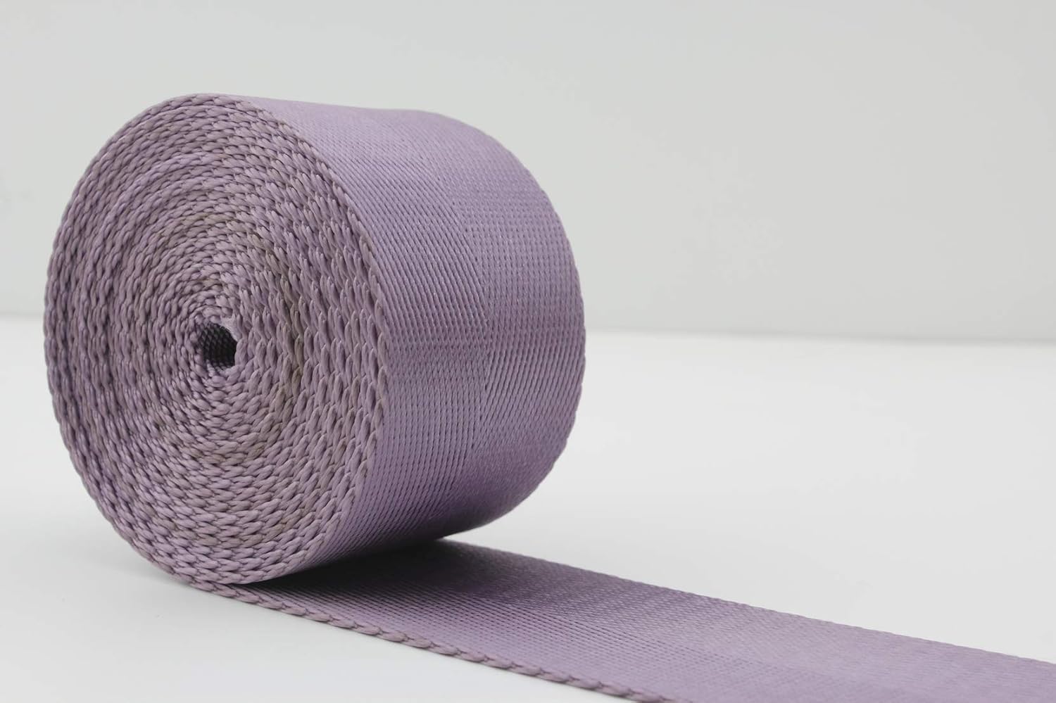 Nylon Webbing Ribbon 1 1/2 inch (38mm) Heavy Weight Purple Strap Replacement 5 Yards ZA95