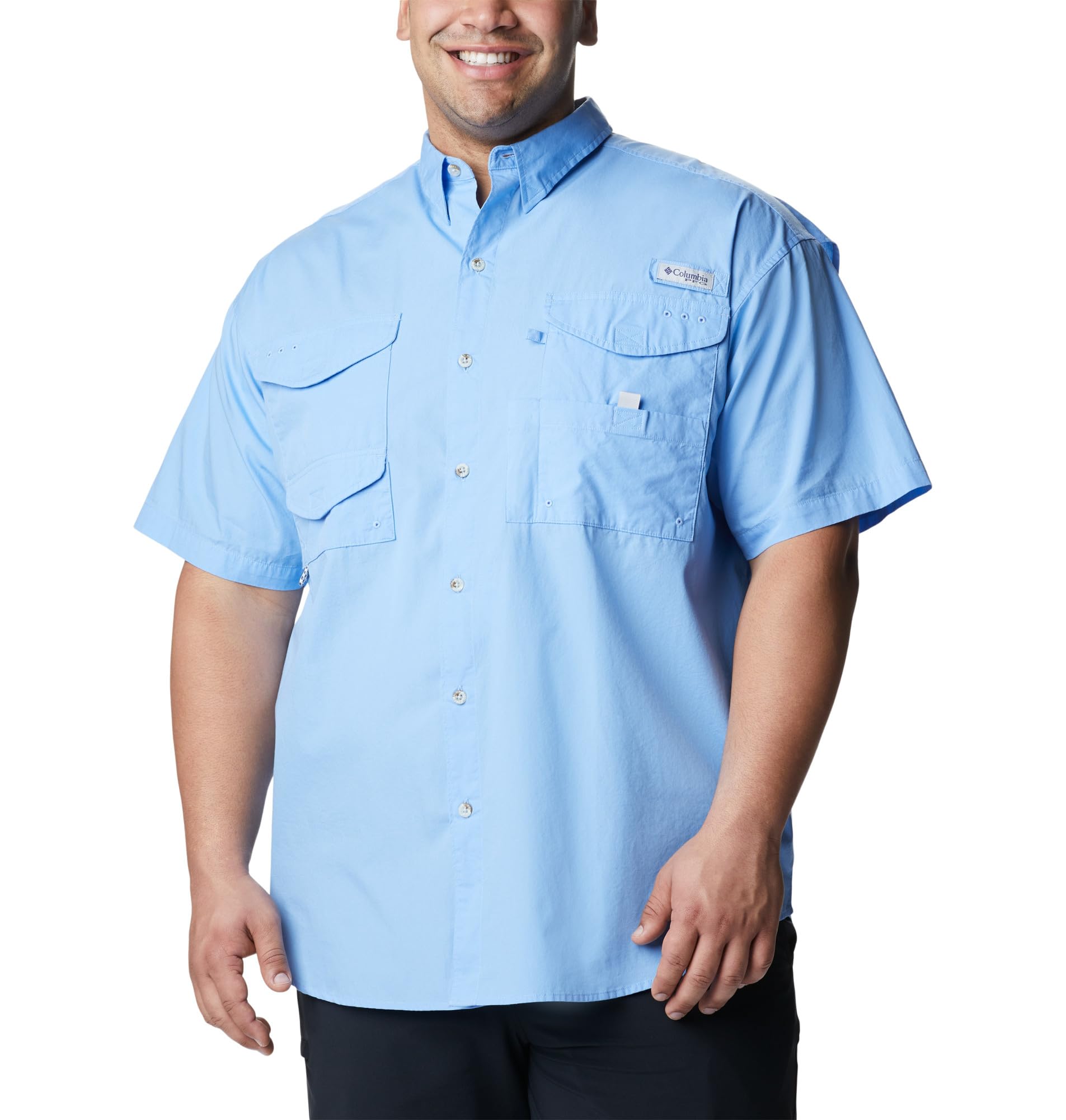 Columbia PFG Bonehead Camisa de Manga Corta para Hombre