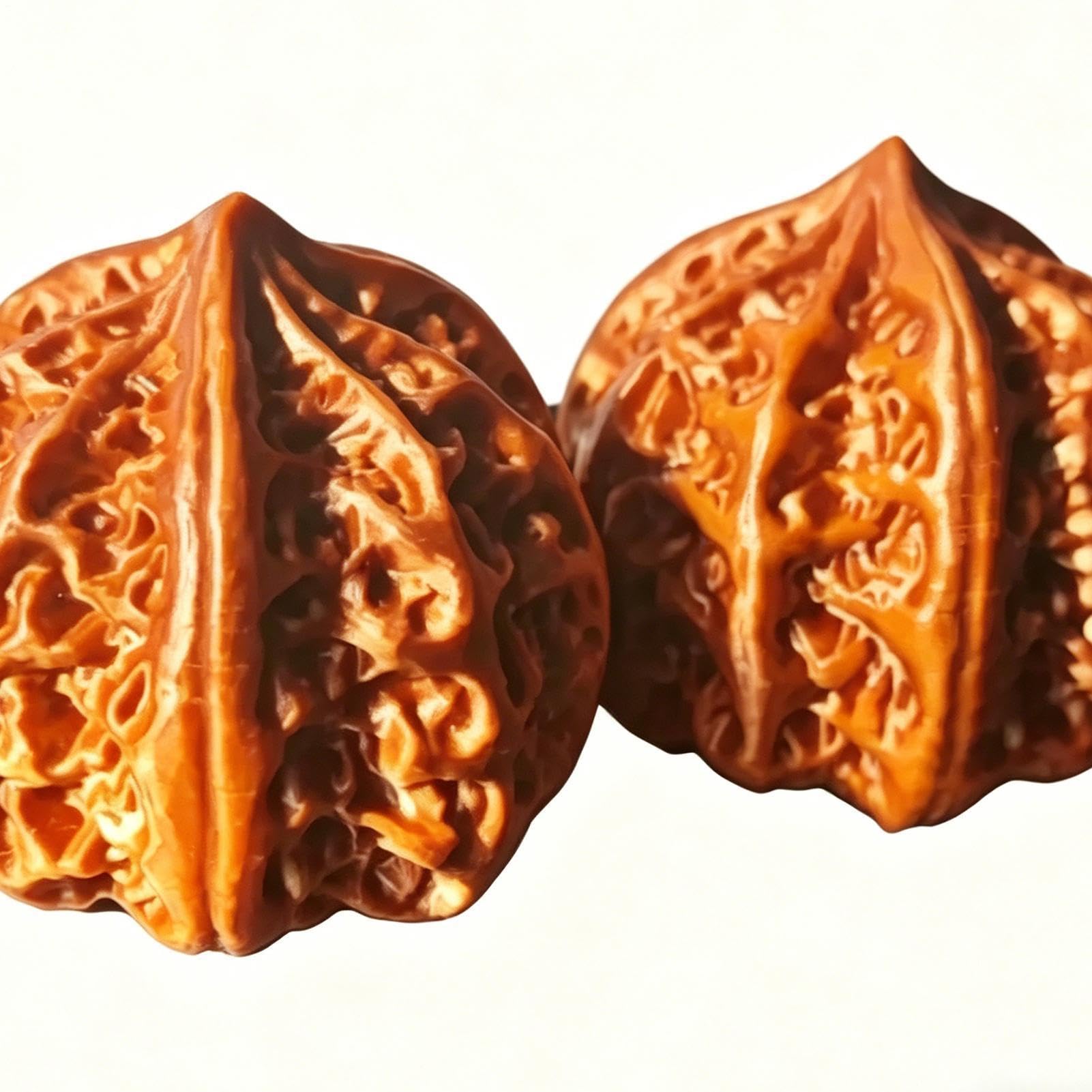 Empuñadura antideslizante de nogal natural, nueces tradicionales de mano y dedos, regalo para hombre